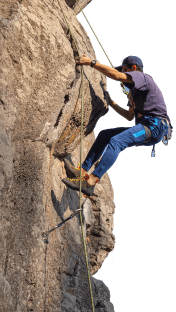 Enjoy climbing camps exclusively for climbers in their 50s and up.