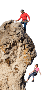 Coed climbing camps are for anyone in search of various climbing options.