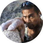 Jim Ablao is a rock climbing guide who’s been climbing for 35 years.