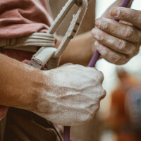 Safety is always a concern when rock climbing – our guides are well-aware of that.