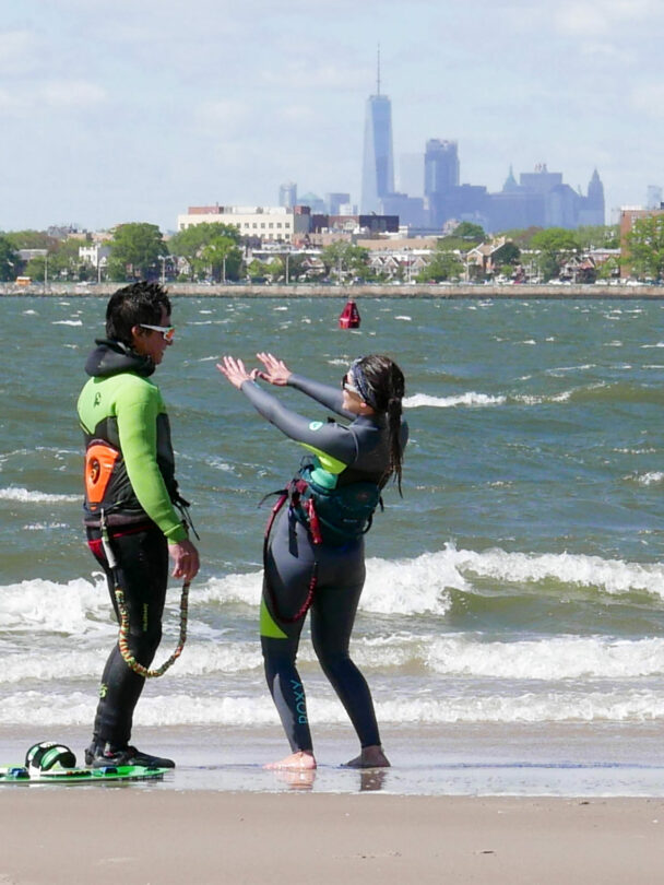 Kiteboarding beaches near NYC