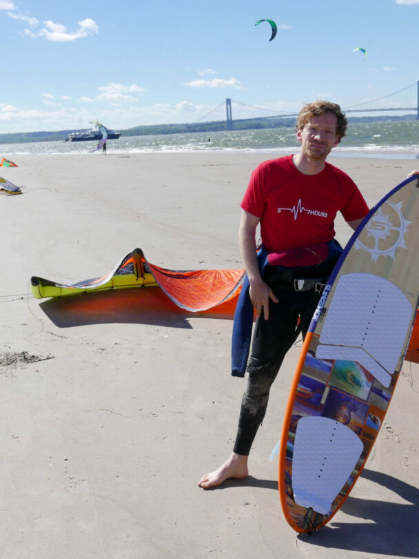 Kiteboarding beaches near NYC
