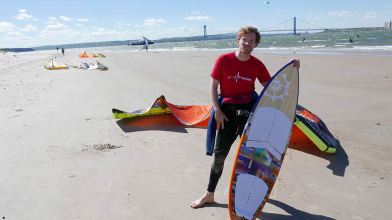 Kiteboarding beaches near NYC