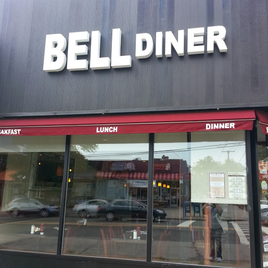 Bell Diner's exterior. Photo by Bell Diner via Facebook