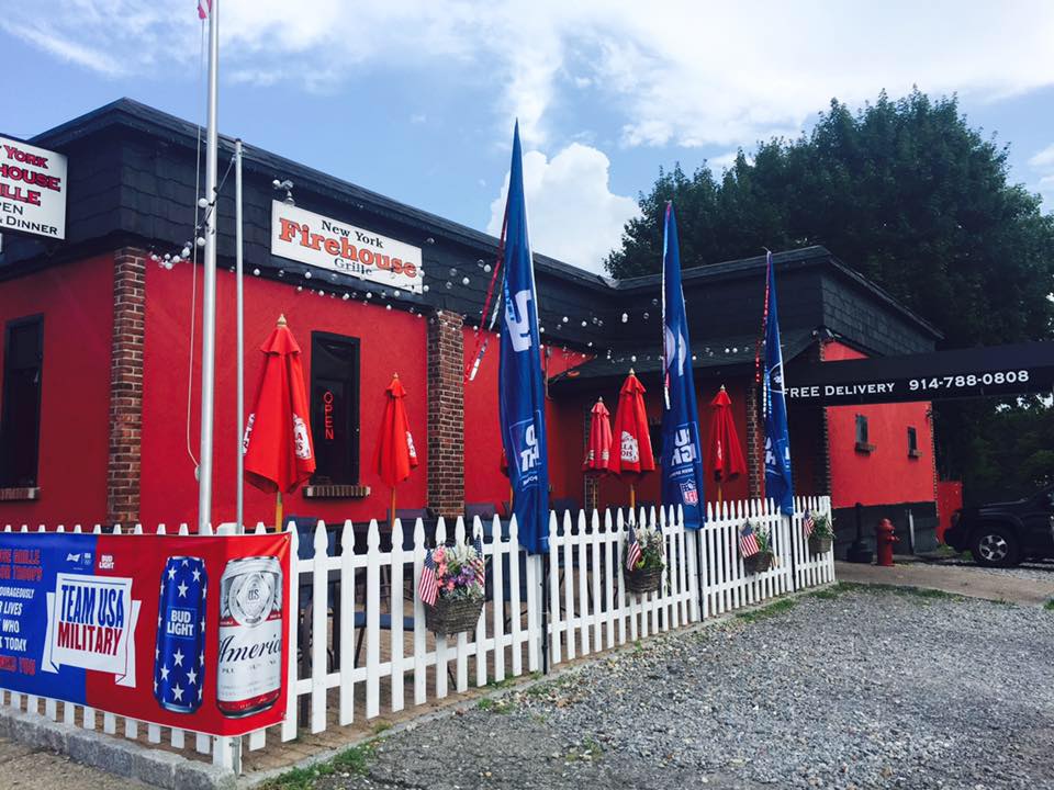 NY Firehouse exterior. | Photo by NY Firehouse Grille via Facebook