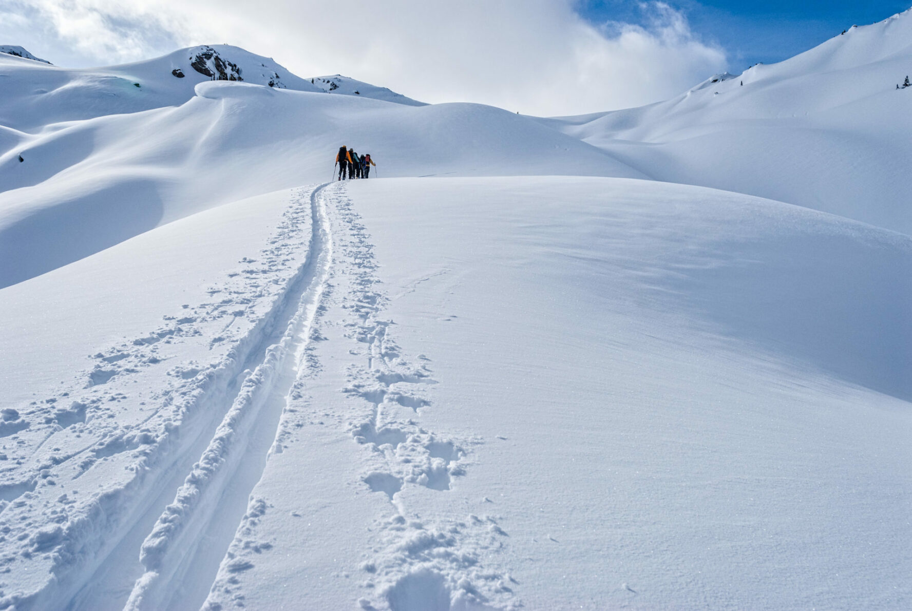 backcountry skiing