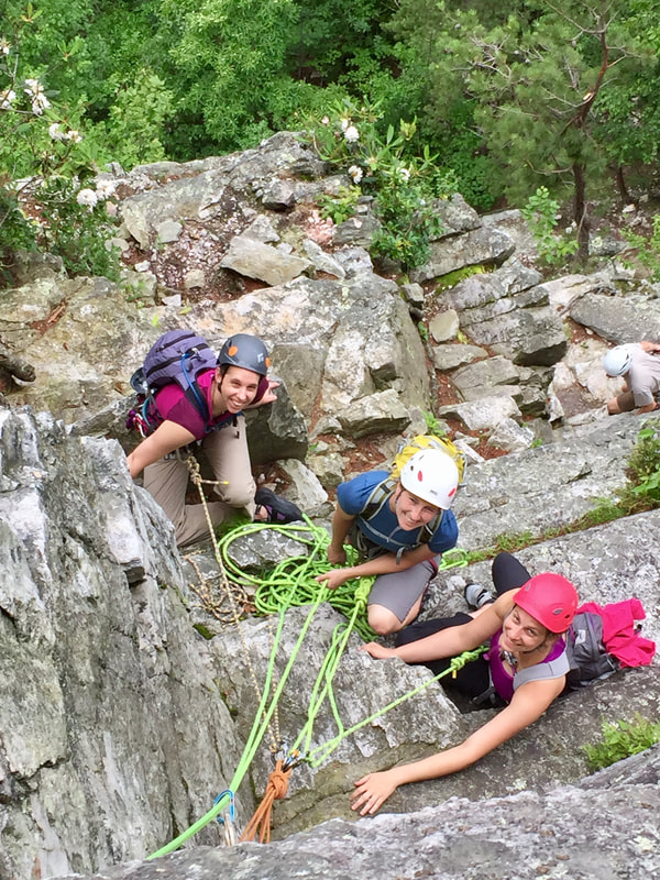 Seneca Rocks Climbing