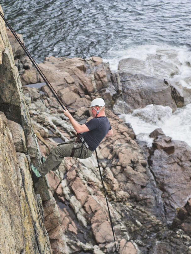 Guided Rock Climbing in Acadia National Park