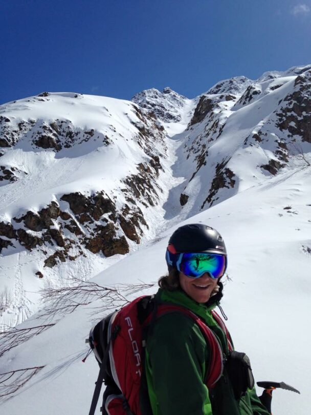 Mount Elbrus region backcountry skiing