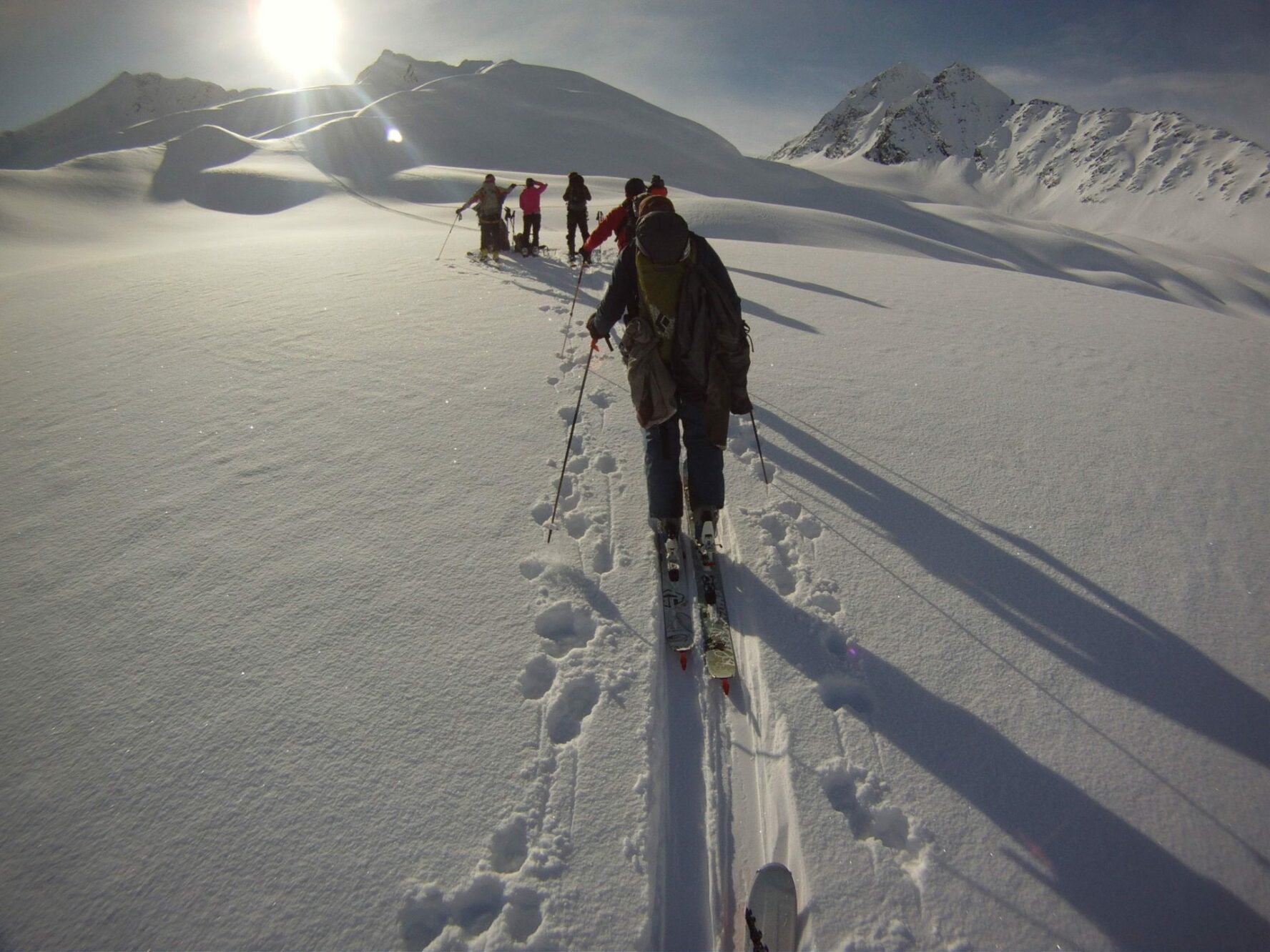 backcountry heli skiing alaska