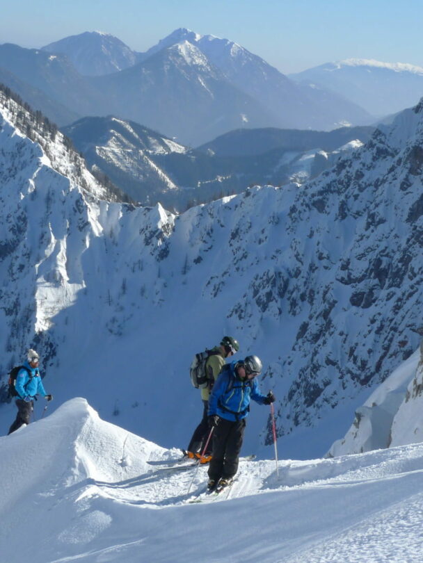 Julian Alps backcountry skiing tour