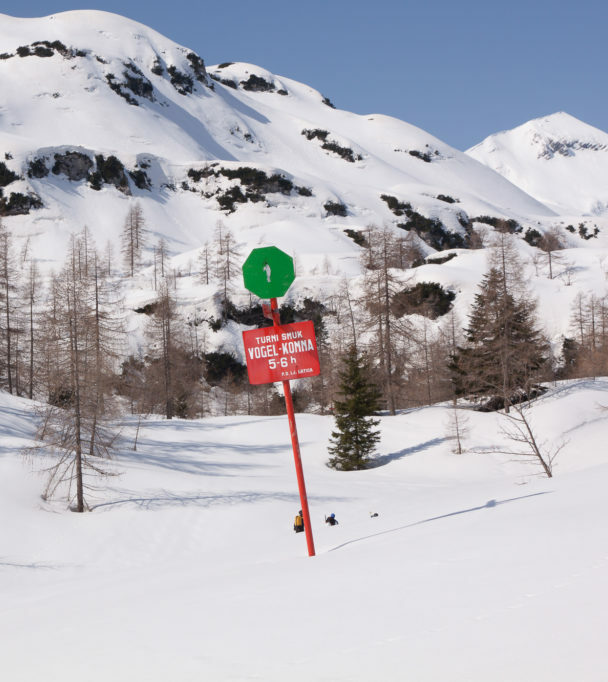 skiing hut to hut slovenia