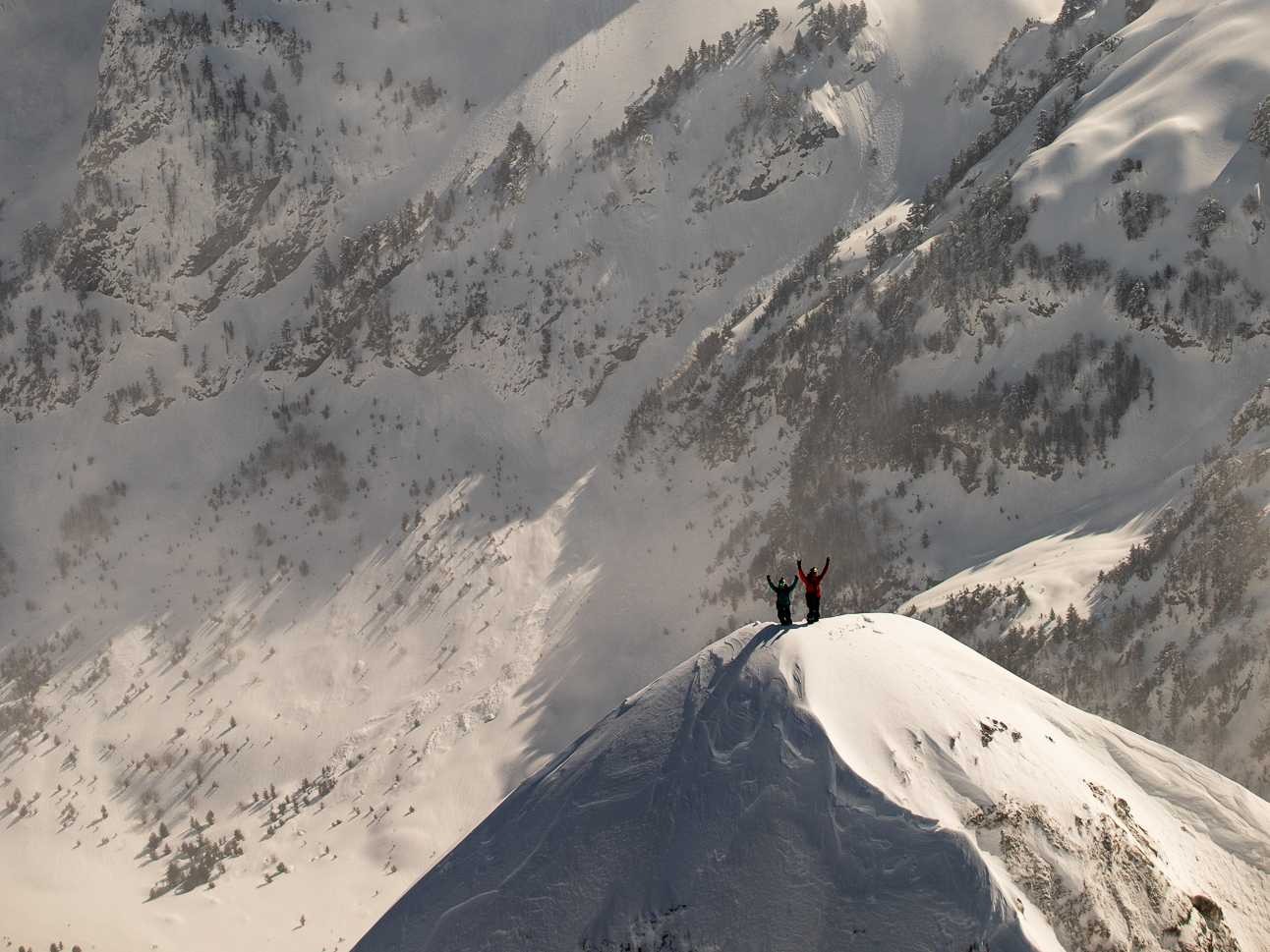 backcountry skiing albanian alps