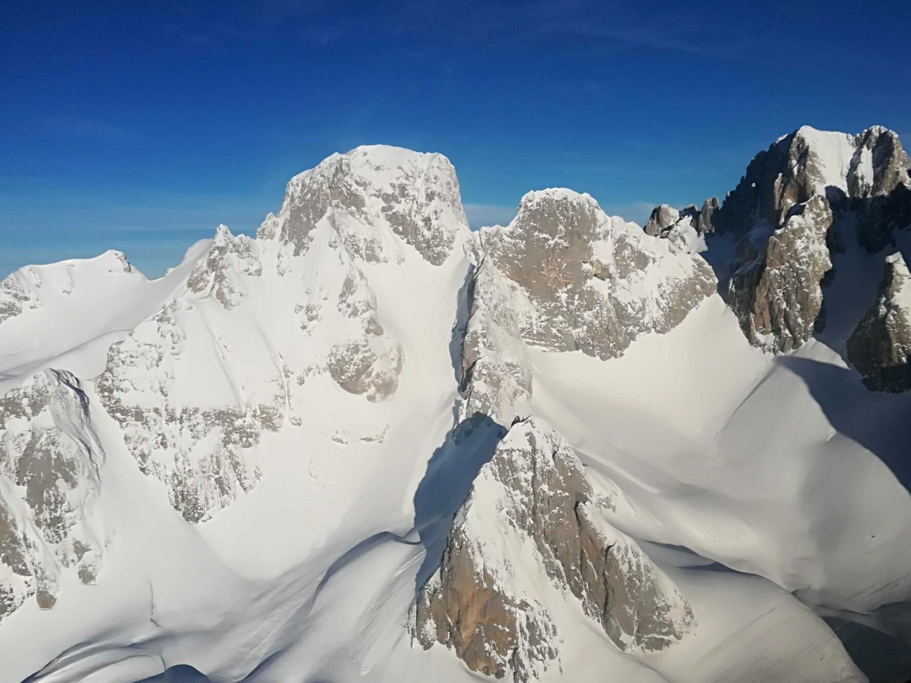 backcountry skiing albanian alps