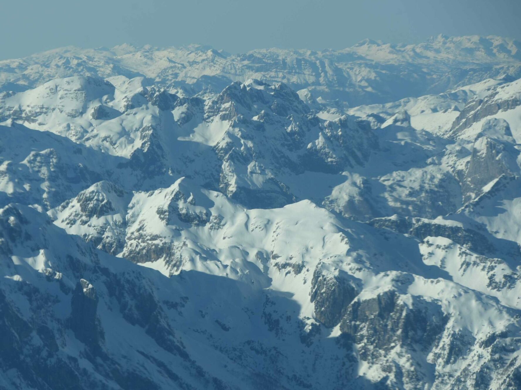 backcountry skiing albanian alps