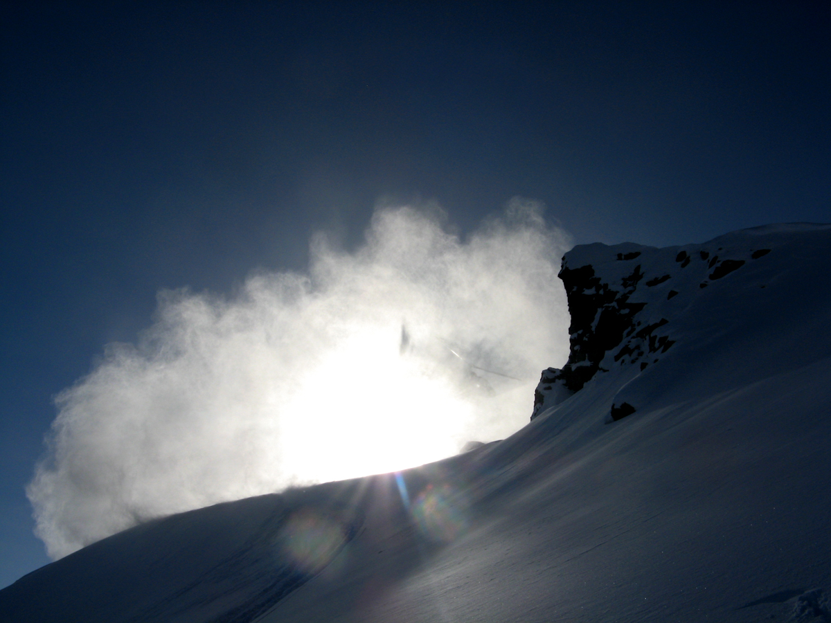 Wasatch Mountains skiing