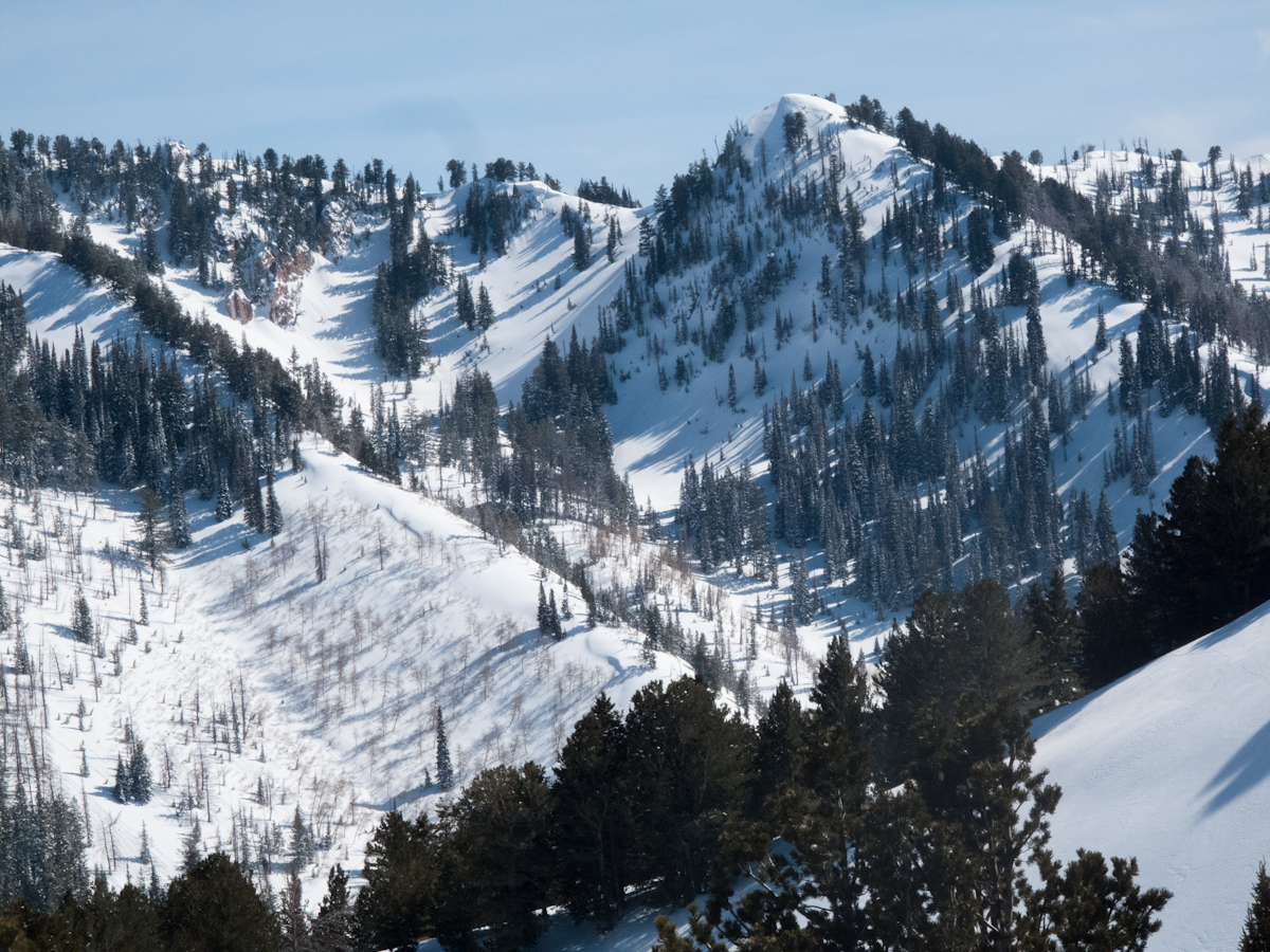 Wasatch Mountains skiing