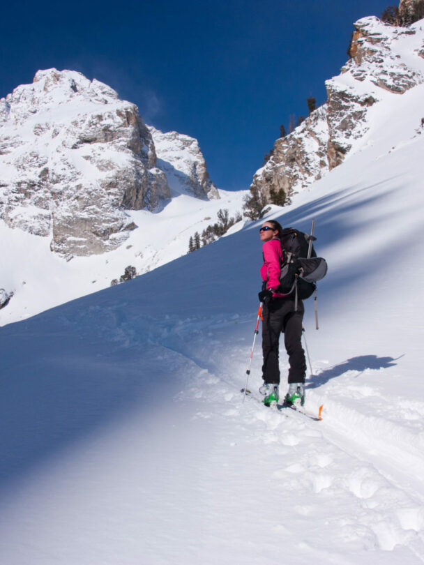 Navigating the backcountry areas of Jackson Hole is that much easier with an experienced guide.