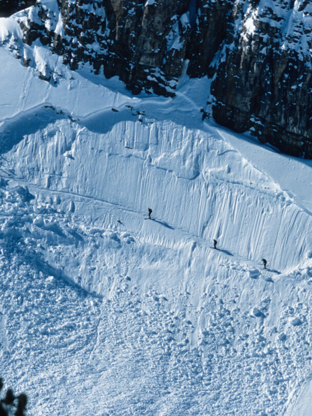 avalanche path