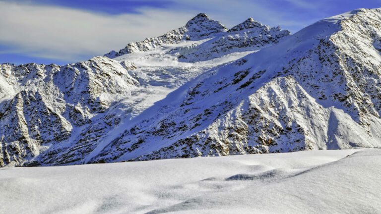 Mount Elbrus region backcountry skiing