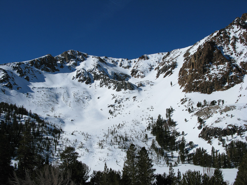 mammoth skiing backcountry