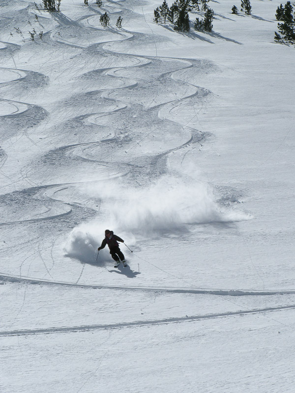 Sierra Nevada skiing Mammoth Mountain