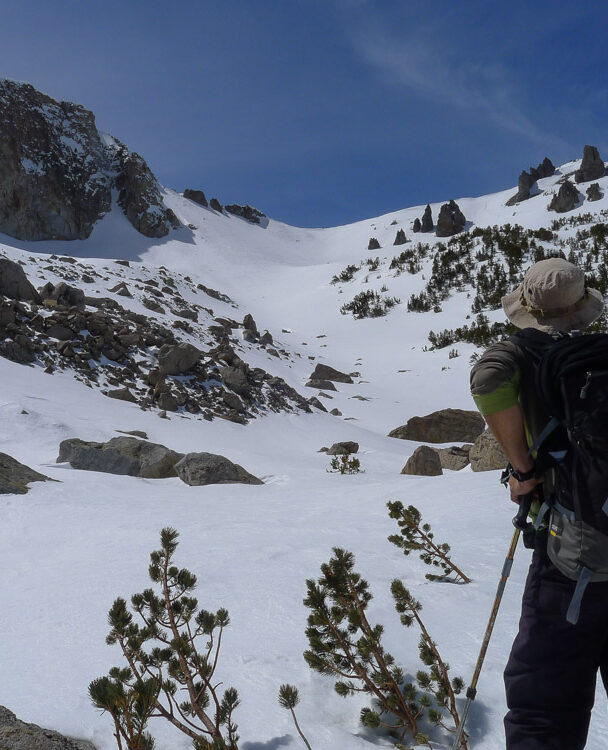 june mammoth skiing traverse smg
