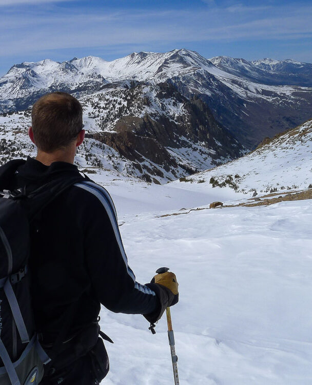 june mammoth skiing traverse smg