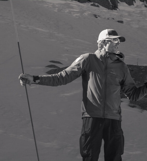 Monarch Pass is a great spot for beginner and intermediate backcountry skiers, with wel-spaced trees and steep bowls.