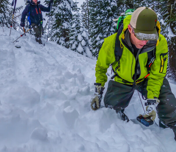 Lake tahoe snow alpenglow avalanche