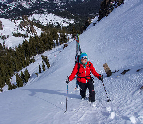 squaw valley skiing traverse
