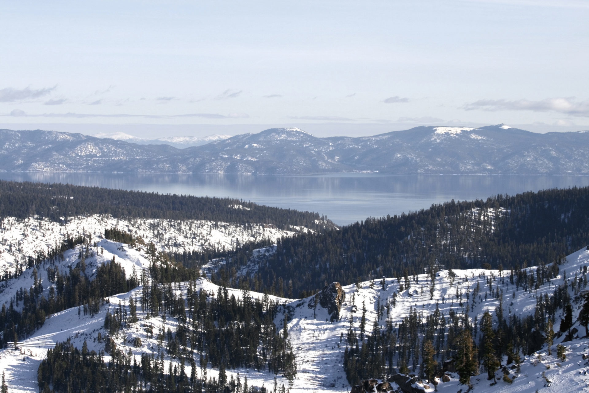squaw valley skiing traverse