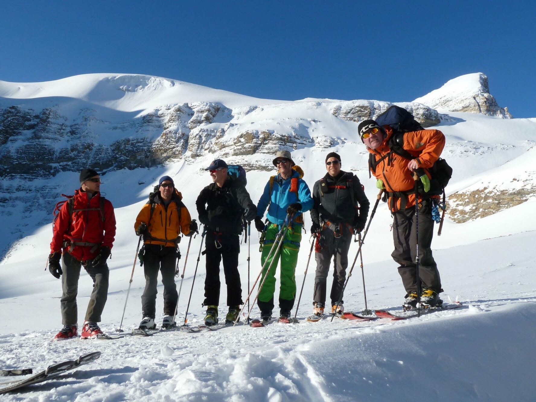 yoho skiing ski traverse