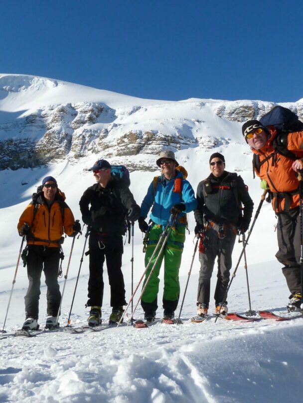 yoho skiing ski traverse