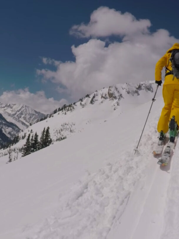 wasatch backcountry skiing routes