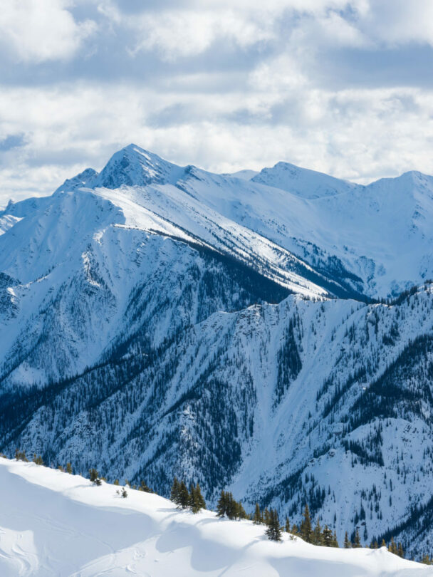 Getting ready to shred some backcountry powder