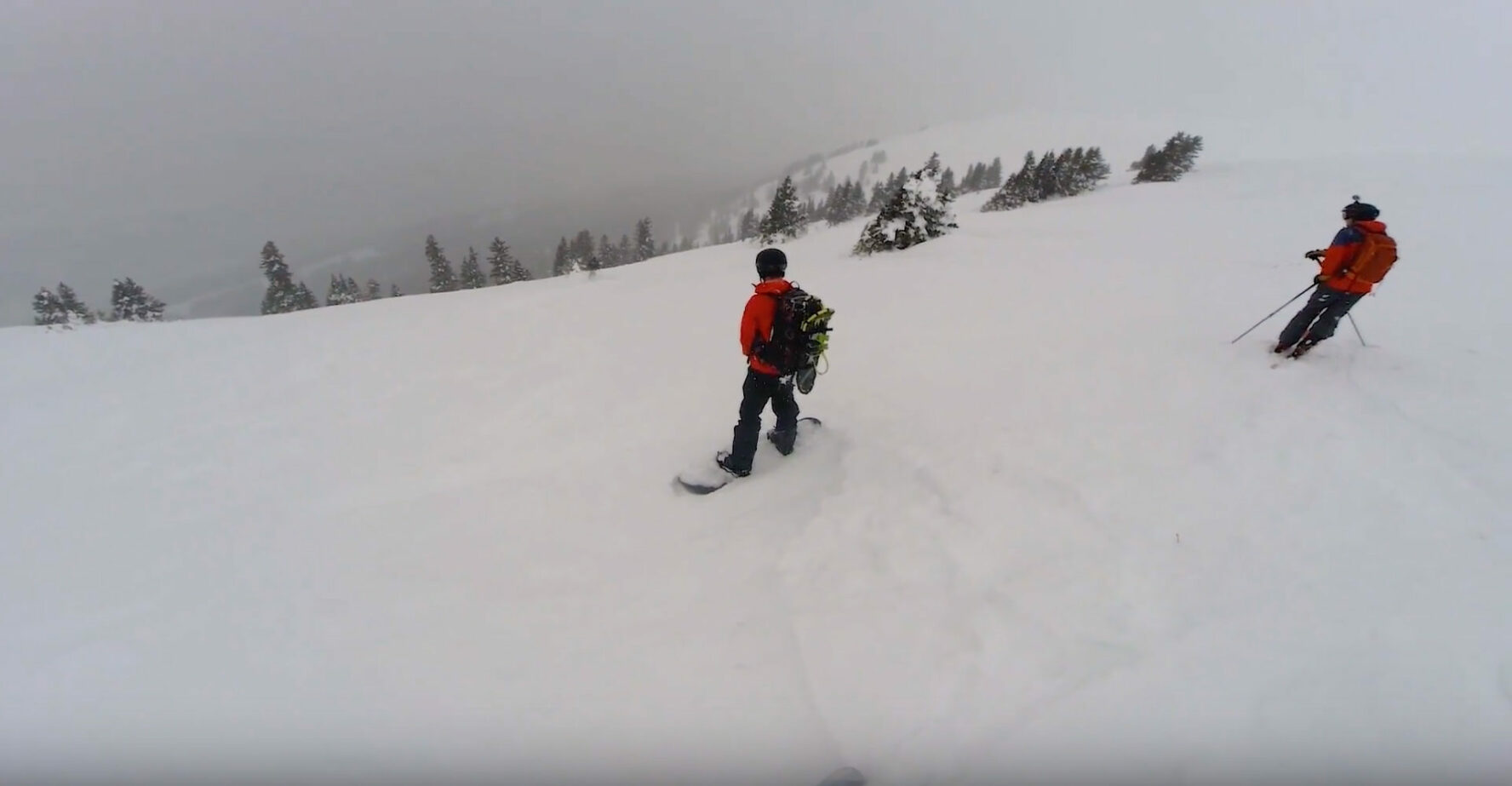 Vail on a cloudy day