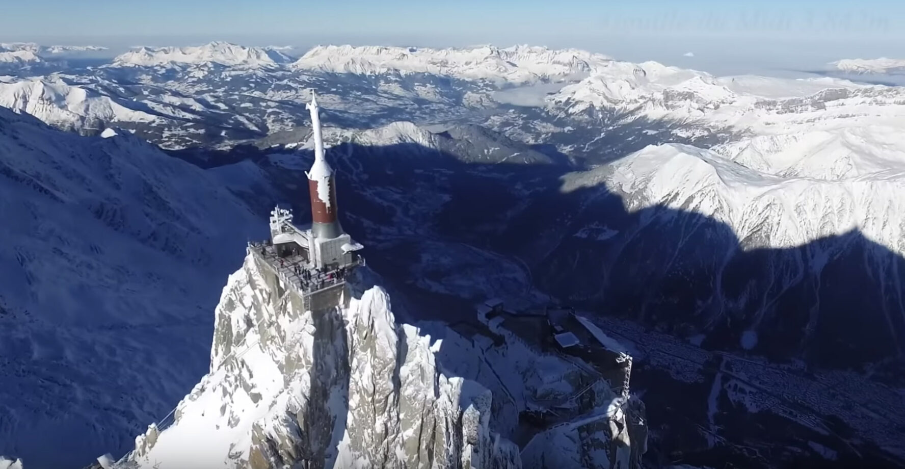 View of Aiguille du Midi