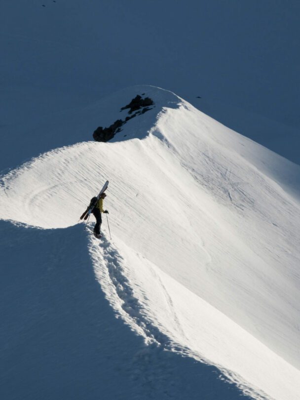 Backcountry Skiing Mount Shasta with a Guide