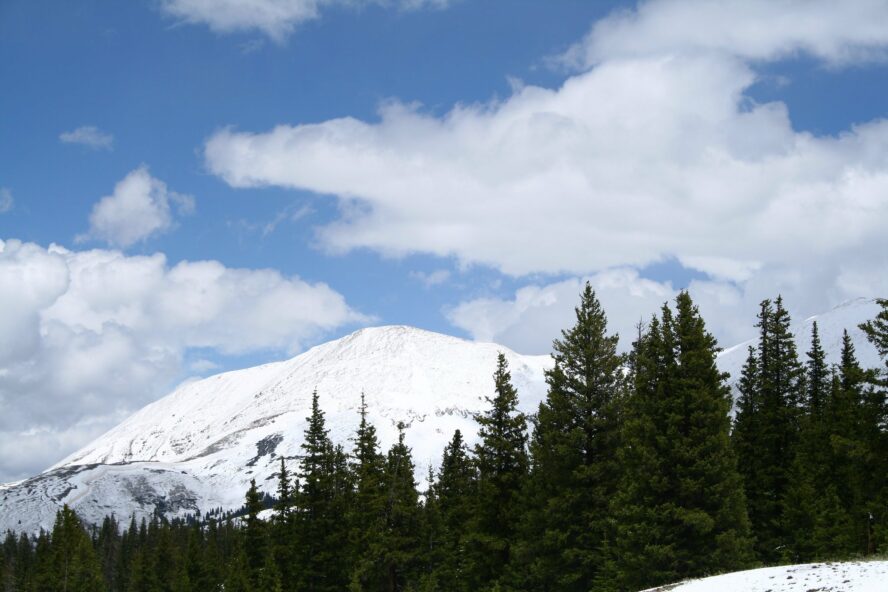 Hoosier Pass has some of the best springtime skiing conditions in Colorado.