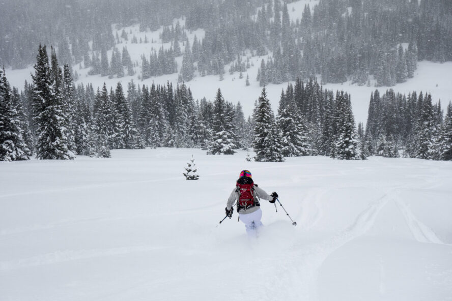 In the Vail Pass area, there’s plenty of backcountry skiing to go around.