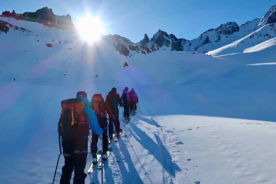 Fairy Meadows guided skiing