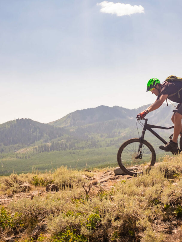 mountain biking in park city