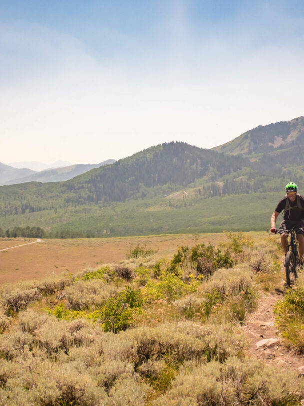 mountain biking in park city