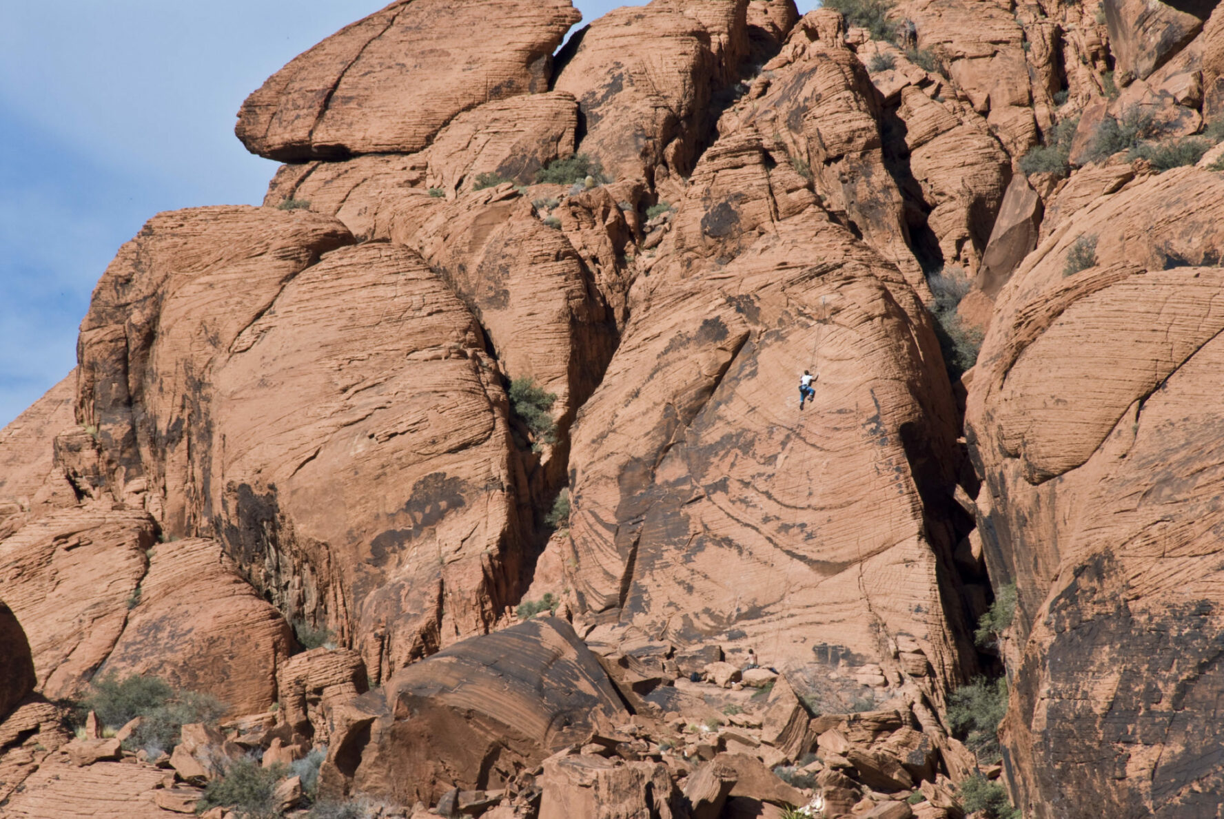Red Rock climbing
