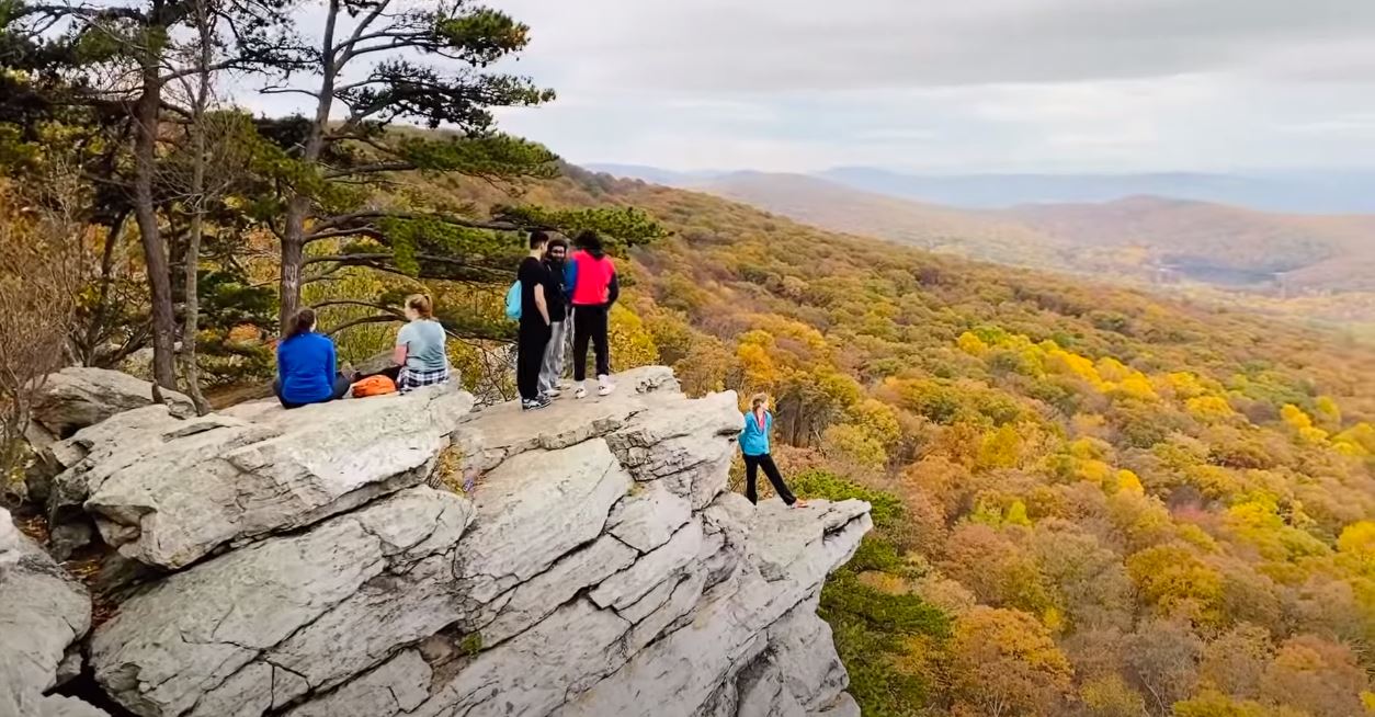 annapolis rock hiking video