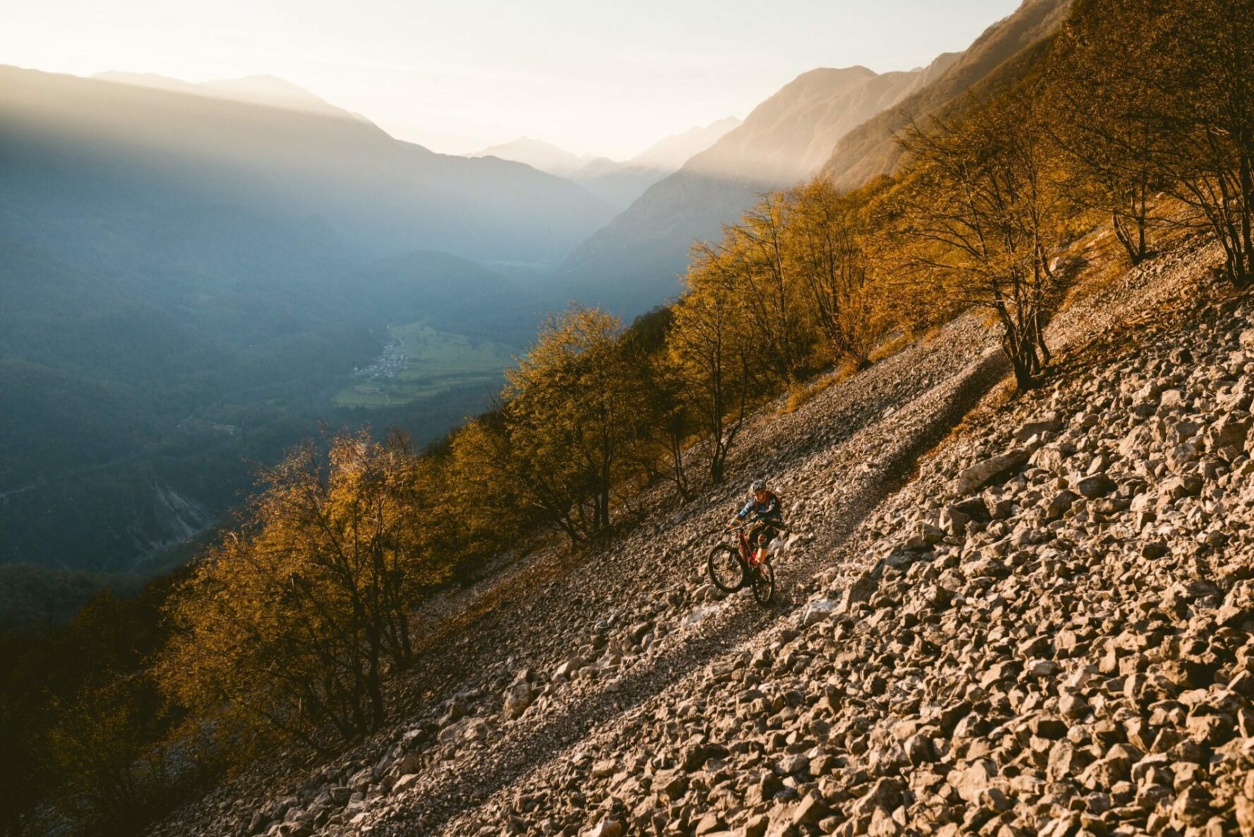Rocky mountain biker