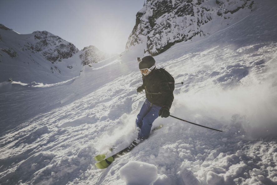 backcountry skiing in Whistler