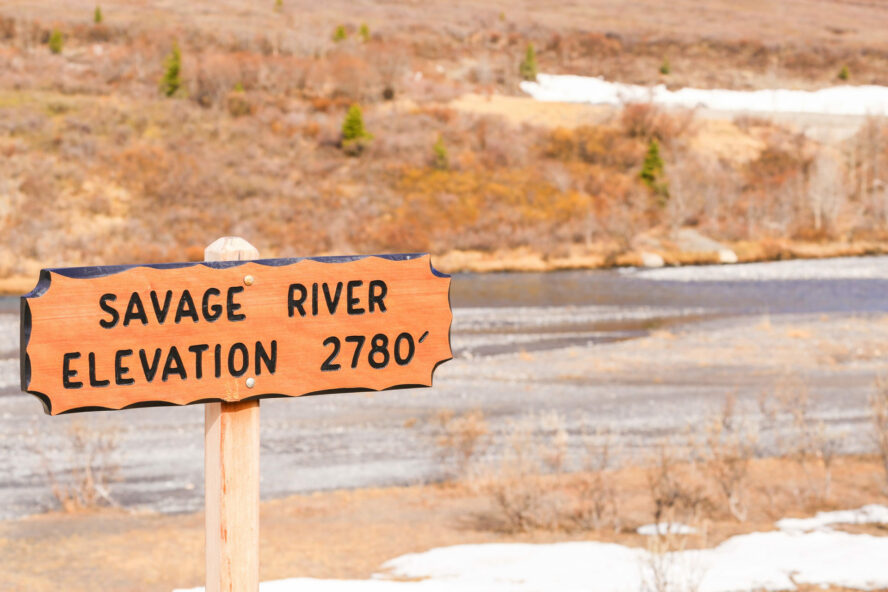 savage river alaska hiking