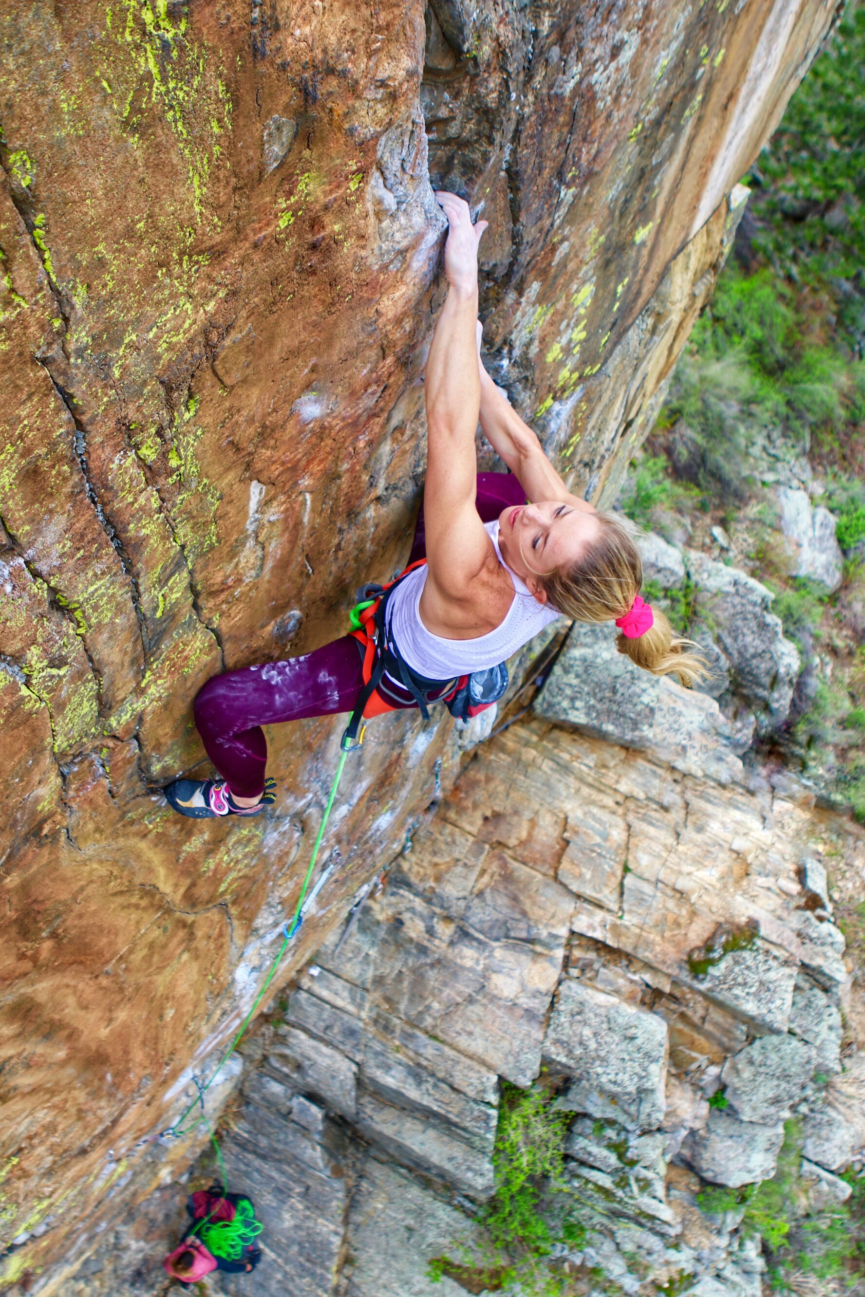 Stuffed Wolf 5.13b in Clear Creek Canyon